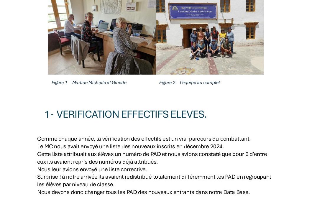 Rapport été 2025